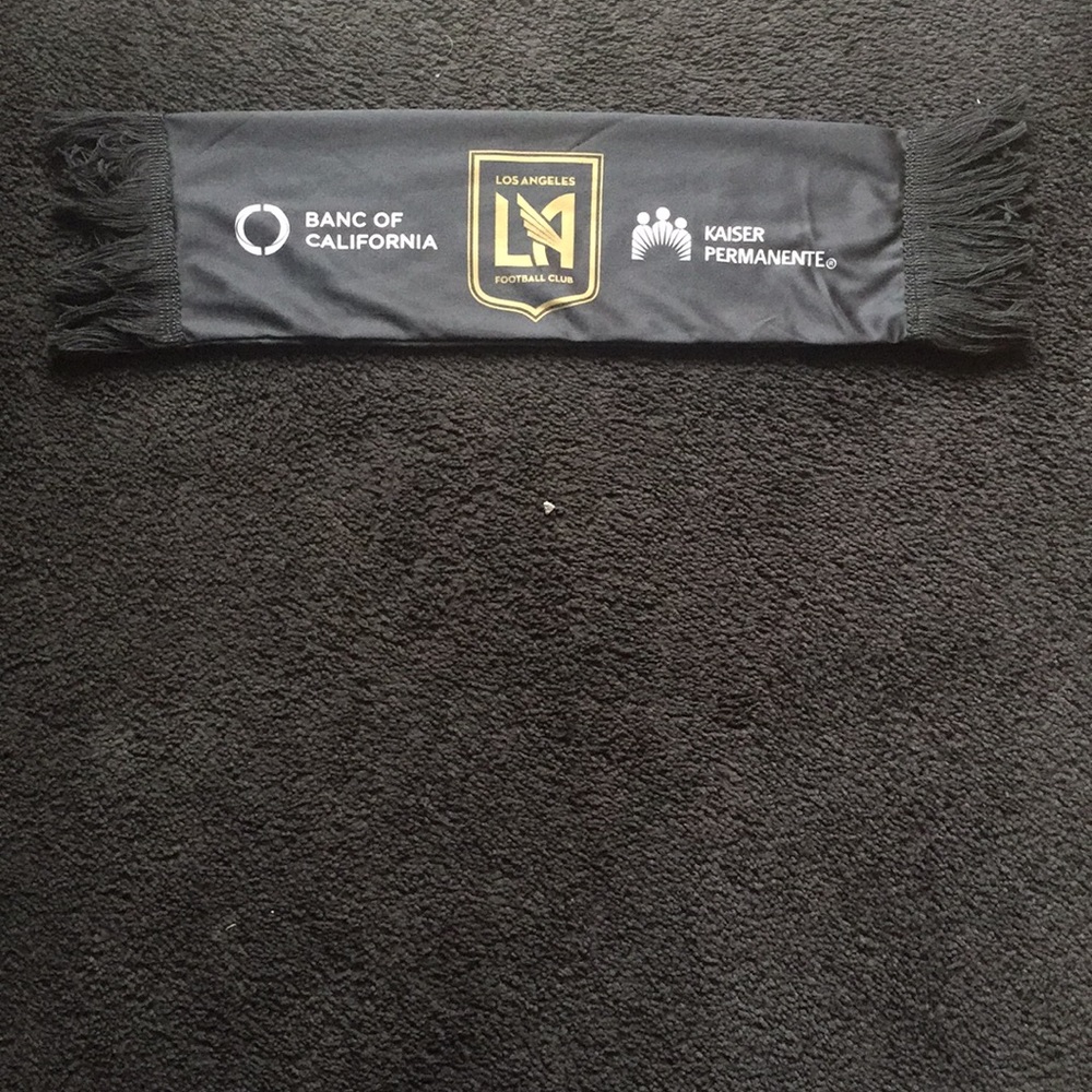 LAFC Soccer Scarf